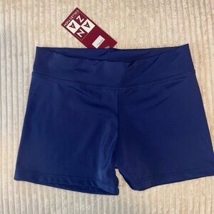 Child Large blue spandex/booty shorts